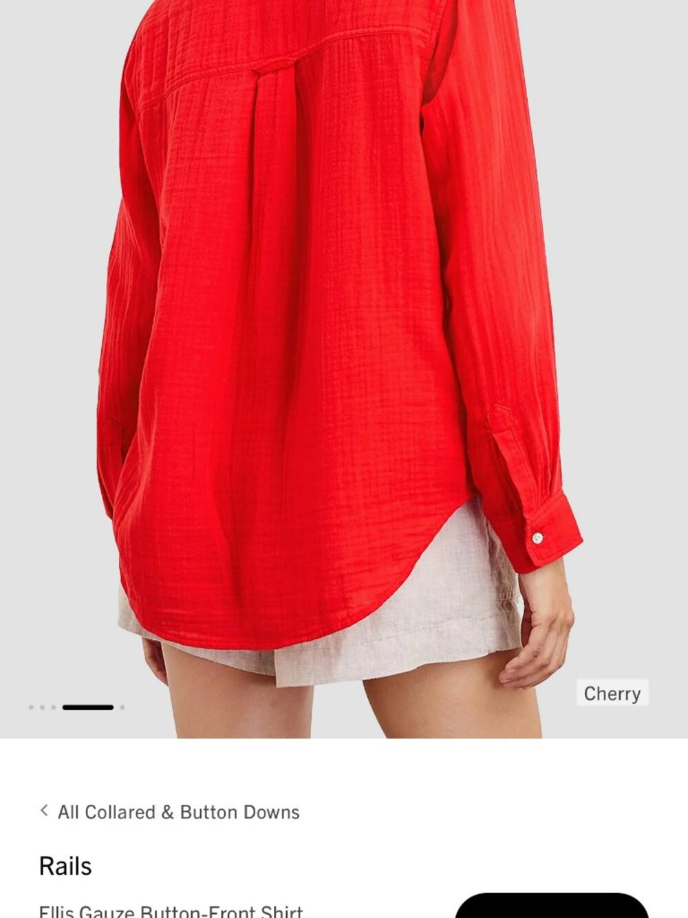 Red Rails Shirt M - Picture 2 of 4